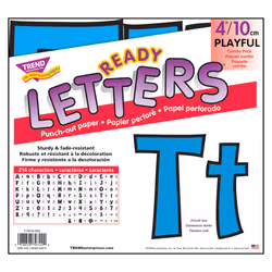 Trend T79744 decorative letter/number Docorative letters & numbers set