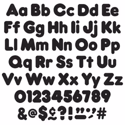 Trend T79901 decorative letter/number Docorative letters & numbers set