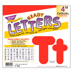Trend T79902 decorative letter/number Docorative letters & numbers set