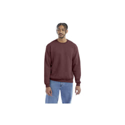 Adult Powerblend crewneck Sweatshirt - ROYAL BLUE HTHR - S(D0102H7MRI2)