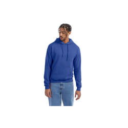 Adult Powerblend Pullover Hooded Sweatshirt - ROYAL BLUE HTHR - S(D0102H7D3BX)