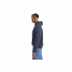 Adult Powerblend Pullover Hooded Sweatshirt - ROYAL BLUE HTHR - S(D0102H7D31P)