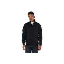 Adult Powerblend Quarter-Zip Pullover - BLAcK - S(D0102H7DFYT)