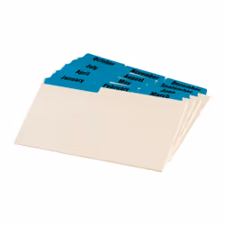 Oxford 04613, Alphabetic tab index, Multicolour