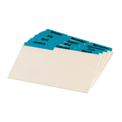 Oxford 04613 tab index Alphabetic tab index Multicolour