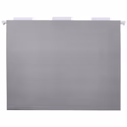 Amazon Basics Hanging File Folders  Letter Size  Gray  25-Pack