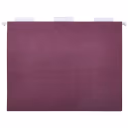 Amazon Basics Hanging Folders  Pack of 25  Letter Size  Assorted Jewel-tone Colors