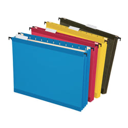 Pendaflex 09213 hanging folder Letter Paper, Plastic Multicolour 4 pc(s)
