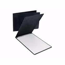 Oxford 13206, Black, Paper, Matt, Textured surface, Letter, Fixation prongs