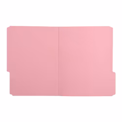 Amazon Basics File Folders  Letter Size  1/3 Cut Tab  Pink  36-Pack