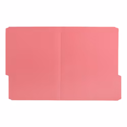 Amazon Basics File Folders  Letter Size  1/3 Cut Tab  Red  36-Pack