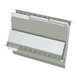 Pendaflex Interior File Folder Grey Letter