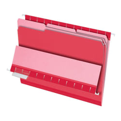 Pendaflex Interior File Folder Red Letter