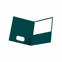 Oxford Twin Pocket Folders 57555, Circulation (floating) folder, Letter, Fiber, Paper, Purple, Glossy, Portrait