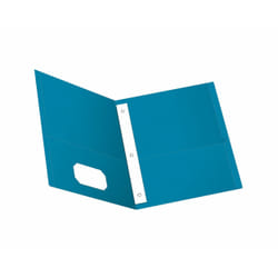 Oxford 57701 folder Fiber, Paper Light Blue Letter