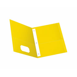 Oxford 57709 folder Fiber, Paper Yellow Letter