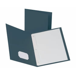 Oxford 57738 folder Fiber, Paper Blue Letter
