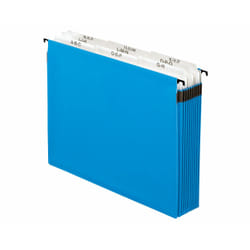 Pendaflex 59225 folder Polyurethane Light Blue, Multicolour Letter