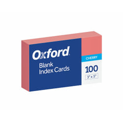 Oxford 7320 index card Cherry (fruit) 100 pc(s)