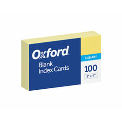 Oxford 7320 index card Yellow 100 pc(s)