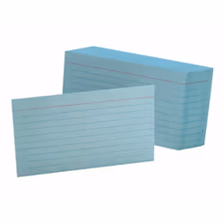 Oxford 7321, Blue, Lined paper, Landscape, 100 sheets, 127 mm, 76.2 mm