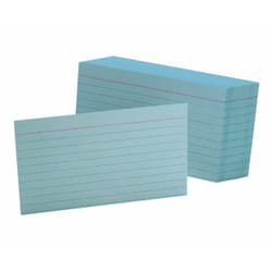 Oxford 7321 index card Blue 100 pc(s)