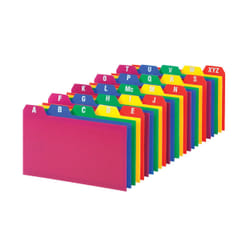 Oxford 73153 tab index Alphabetic tab index Paper Multicolour