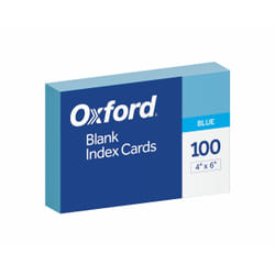 Oxford 7420 index card Blue 100 pc(s)