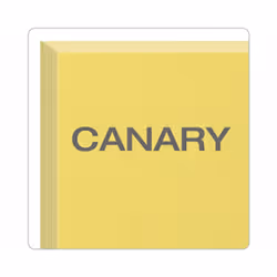 Oxford 7420 index card Yellow 100 pc(s)
