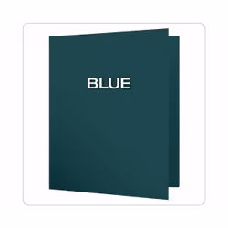 Oxford 78502 folder Fiber, Paper Blue Letter