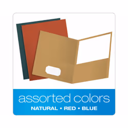 Oxford 78513 folder Fiber, Paper Multicolour Letter