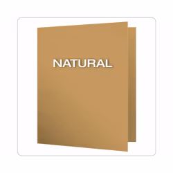 Oxford 78542 folder Fiber, Paper Natural Letter