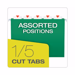 Pendaflex 81610 folder Paper Green Letter