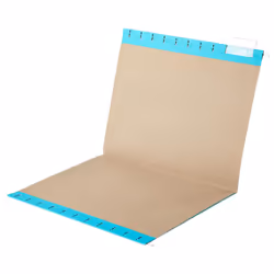 Amazon Basics Hanging File Folders  Letter Size  Aqua  25-Pack