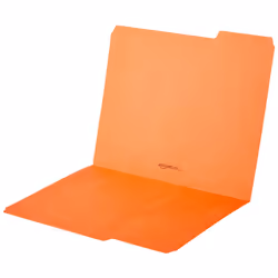 Amazon Basics AMZ401 File Folders - Letter Size (100 Pack) - Assorted Colors