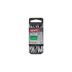 Arrow RMA1/8IP 1/8" Medium Aluminium Rivets Industrial Pack Box of 100