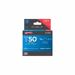 Arrow T50 Staples Size: 5/16" - 8mm Pack: 1250