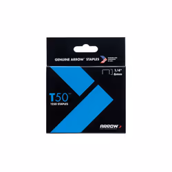 Arrow T50 Staples 6mm (1/4in) Bulk Pack 5000 ARRT5014IP