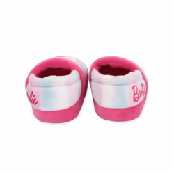 Barbie Rainbow Little Girls Plush Aline Slippers (Pink  2-3 M US Littl