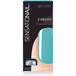 SENSATIONAIL Gel Nail Polish, Mostly Mint, 7.39ml, Mint-Green, At-Home Gel Polish