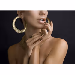 Sensationail Gel Nail Polish, Gold Rush, 7.39ml, Gold/Metallic/Platinum, At-Home Gel Polish