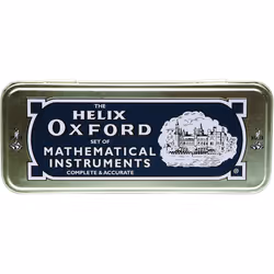 9pc Helix Oxford Mathematical Instruments Set