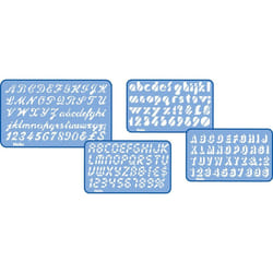 Helix Letter and Number Stencils (4 Pack)