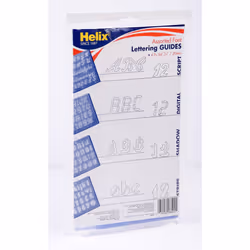 Helix Letter and Number Stencils (4 Pack)