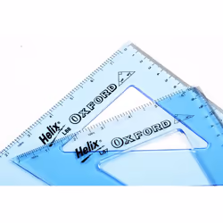 Helix Oxford 31cm 45 & 60 degree Set Squares