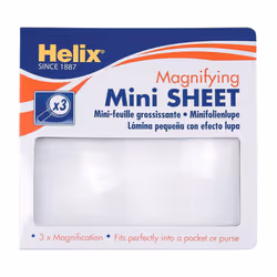 Helix Mini Magnifying Sheet (x3 Magnification)