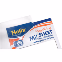 Helix Mini Magnifying Sheet (x3 Magnification)