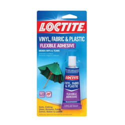 Loctite Vinyl  Plastic  and Fabric Adhesive Pack of 2 Clear