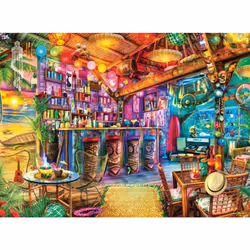- Aimee Stewart - Tiki Beach Sunset - 1000 Piece Jigsaw Puzzle