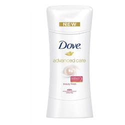 Dove Advanced Care Anti-Perspirant Deodorant  Beauty Finish 2.6 oz (Pack of 2)